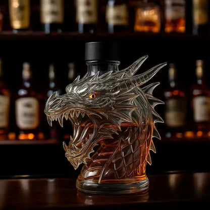 'Dragon' Whisky Bottle – Dragon Head Design