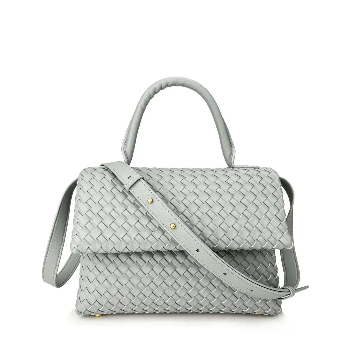 Débora Woven Genuine Leather Bag