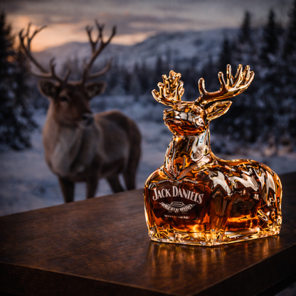 Jack Daniel's Whisky – Christmas Reindeer Edition: The Perfect Gift for the Holidays