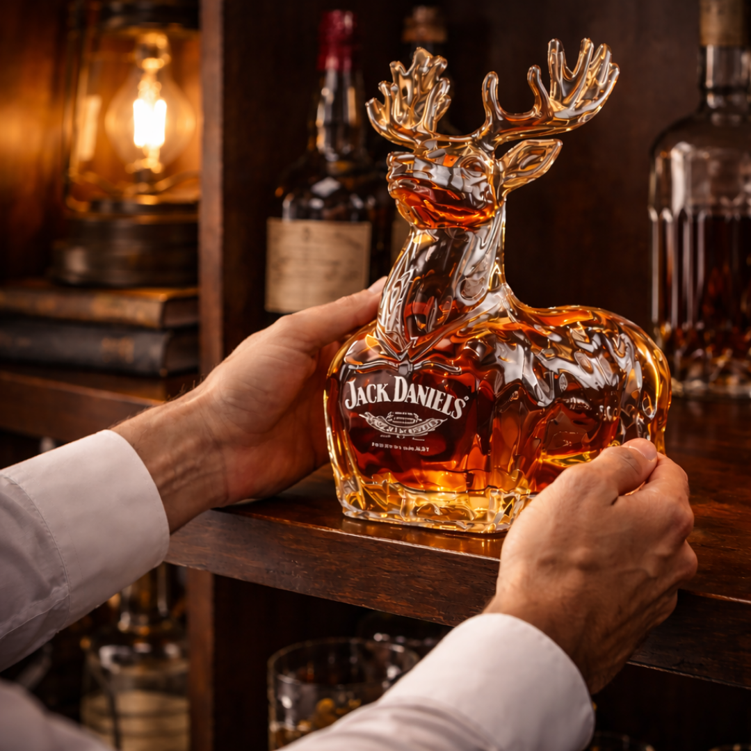 Jack Daniel's Whisky – Christmas Reindeer Edition: The Perfect Gift for the Holidays