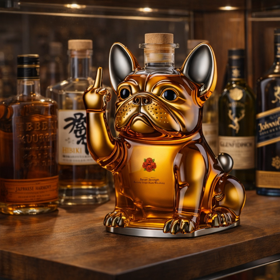 Whisky Flask – Four-Legged Friends Edition