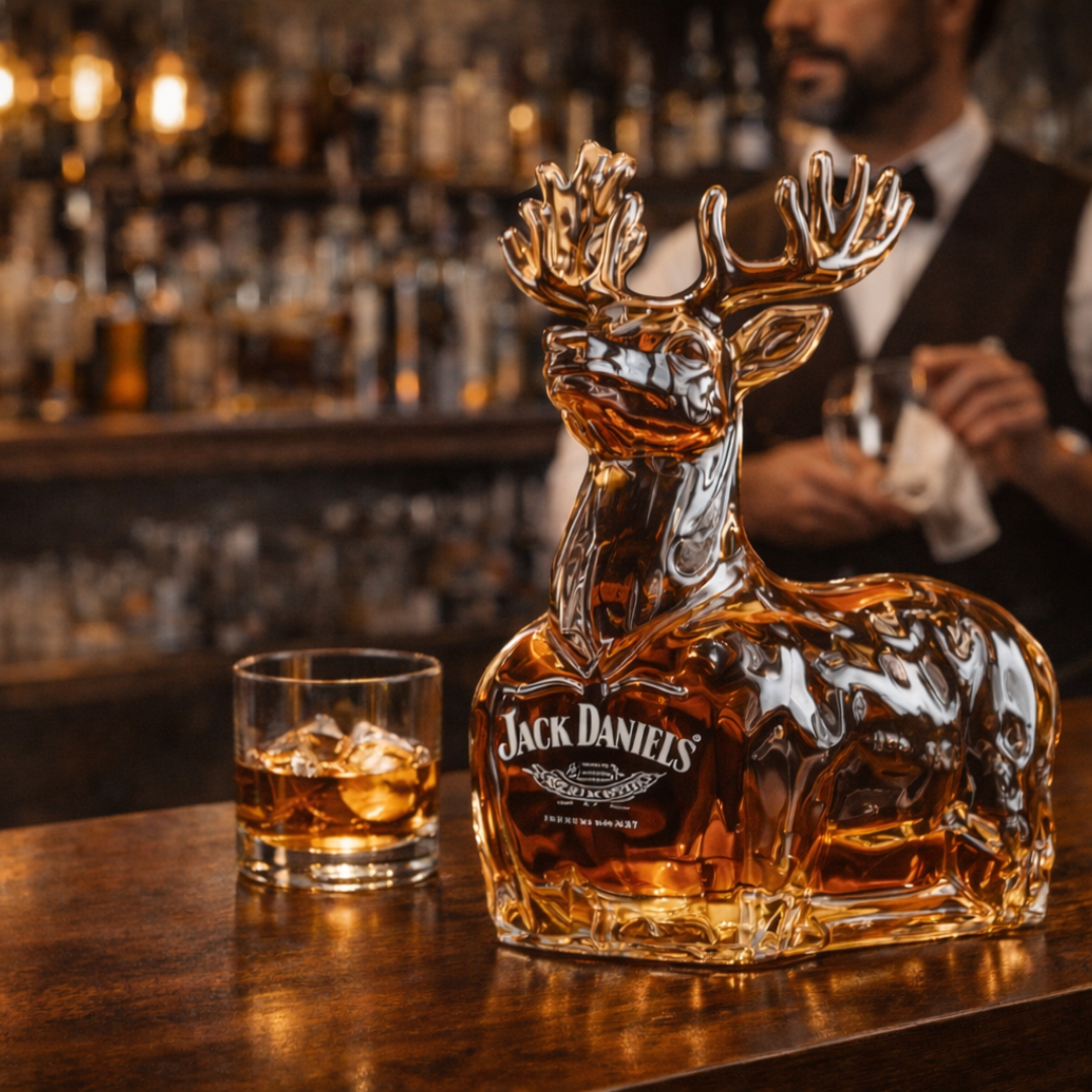 Jack Daniel's Whisky – Christmas Reindeer Edition: The Perfect Gift for the Holidays