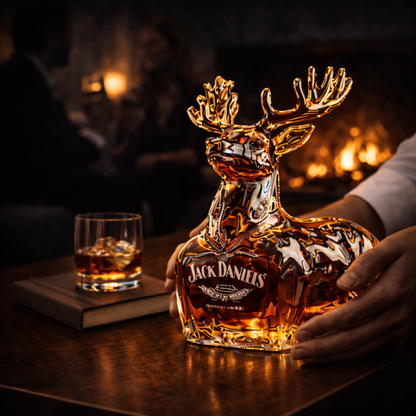 Jack Daniel's Whisky – Christmas Reindeer Edition: The Perfect Gift for the Holidays