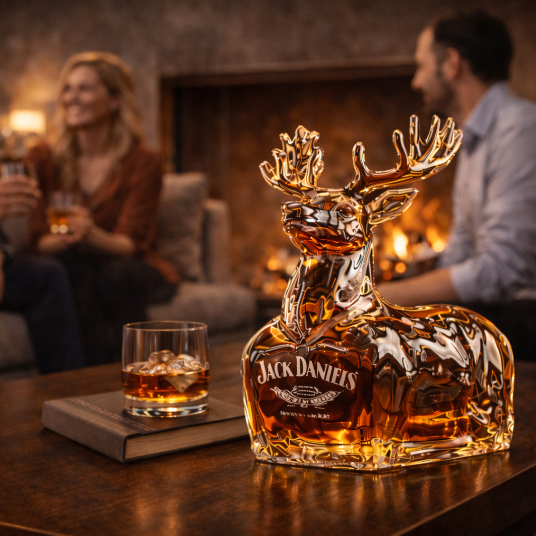 Jack Daniel's Whisky – Christmas Reindeer Edition: The Perfect Gift for the Holidays
