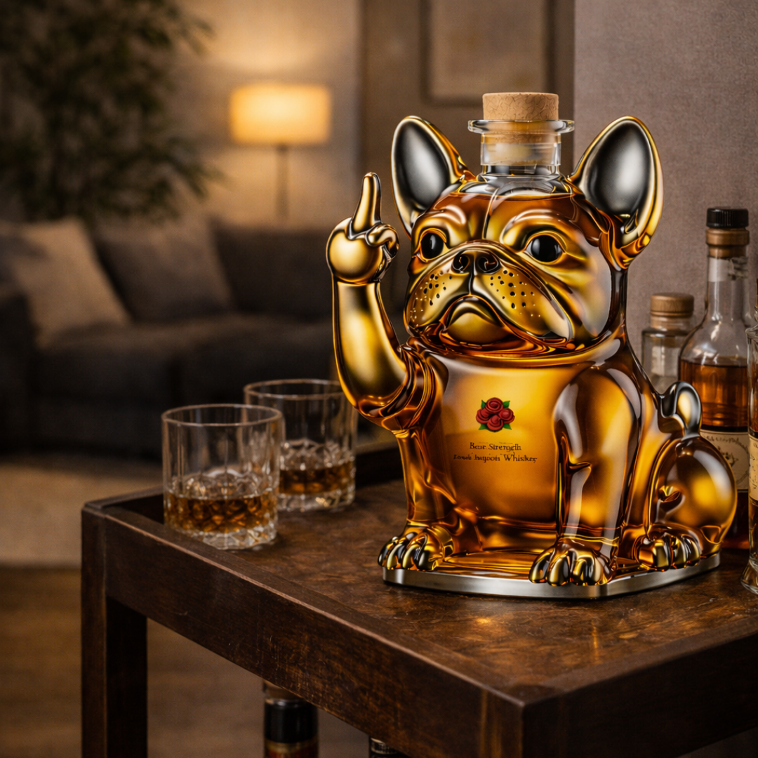 Whisky Flask – Four-Legged Friends Edition