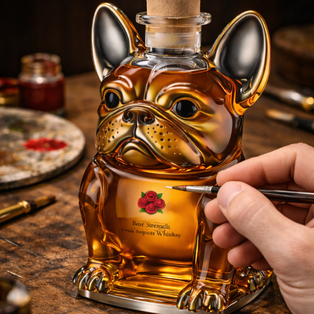 Whisky Flask – Four-Legged Friends Edition