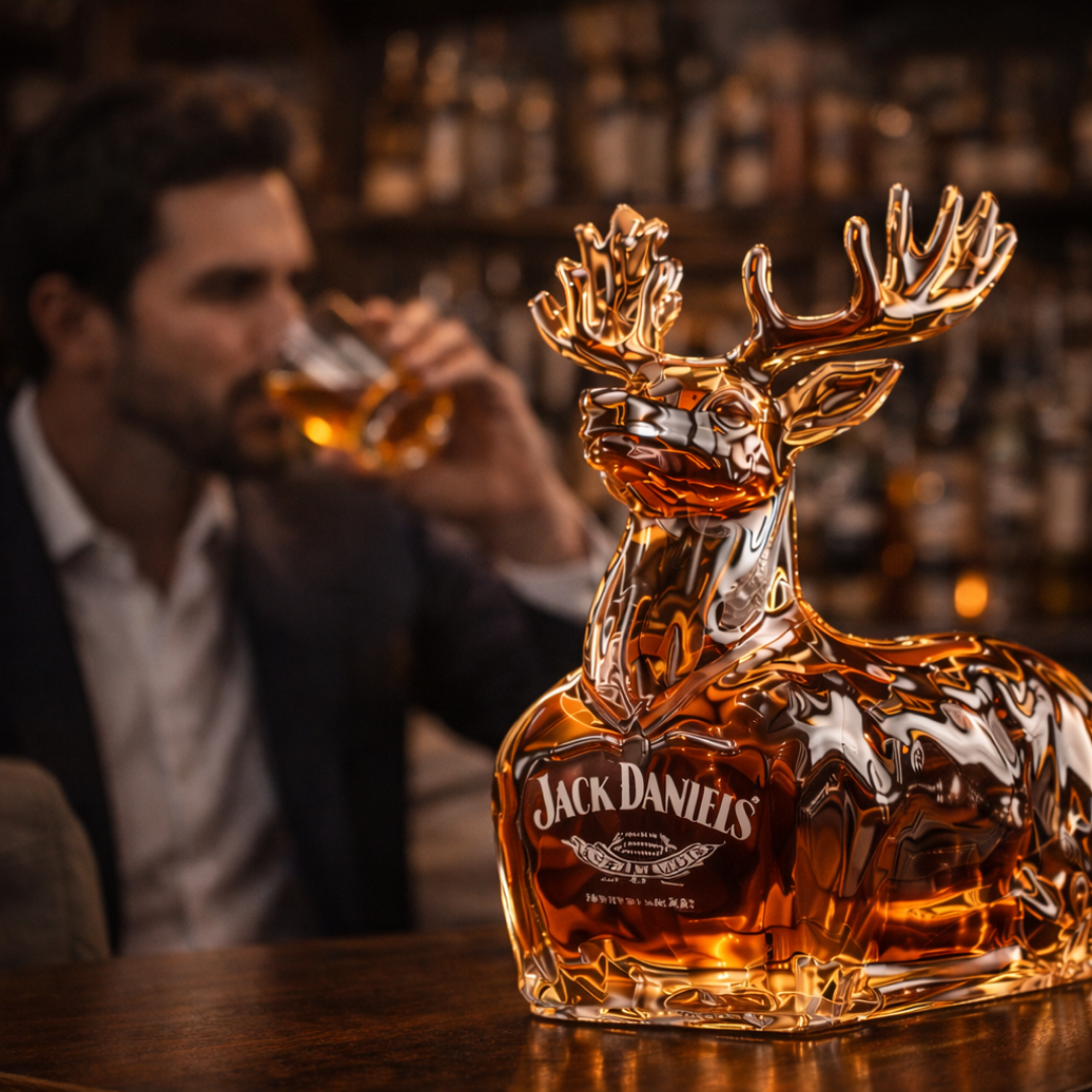 Jack Daniel's Whisky – Christmas Reindeer Edition: The Perfect Gift for the Holidays