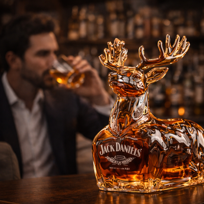 Jack Daniel's Whisky – Christmas Reindeer Edition: The Perfect Gift for the Holidays