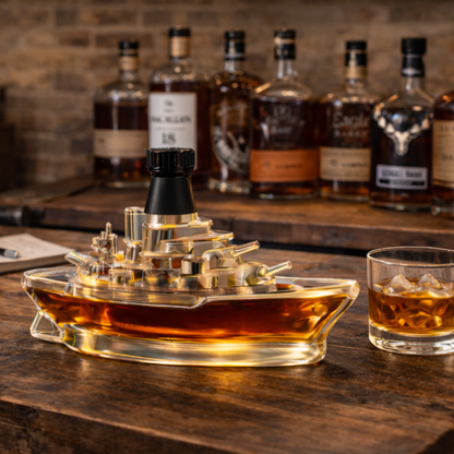 Whisky Bottle – Navy Edition