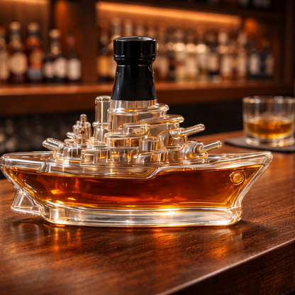 Whisky Bottle – Navy Edition