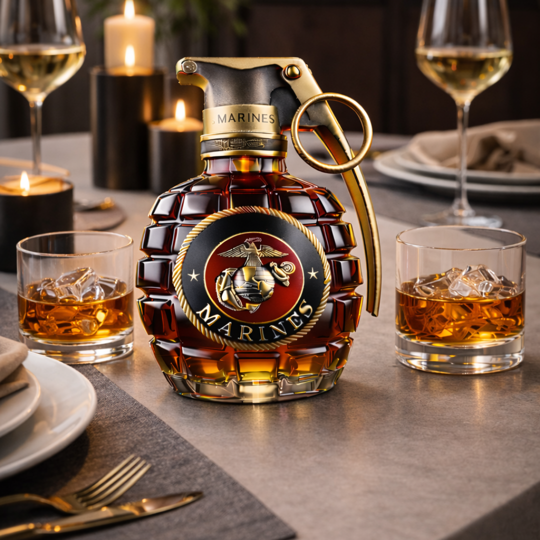 Pomegranate Whisky Bottle – The Elegance of the Pomegranate