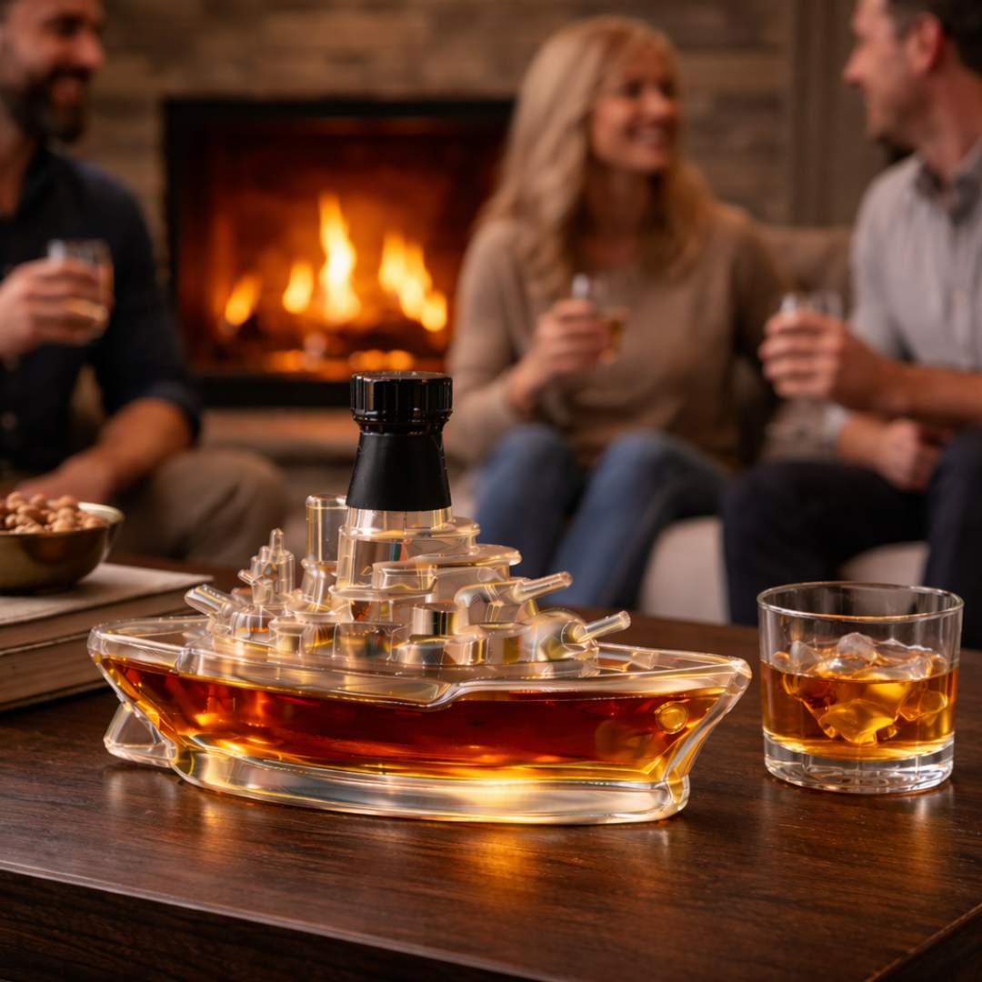 Whisky Bottle – Navy Edition