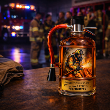 Decorative Whisky Bottle – Fire Extinguisher Design