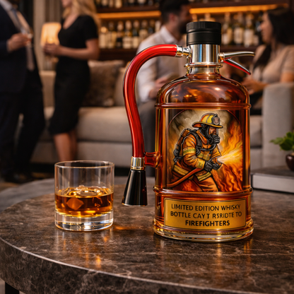 Decorative Whisky Bottle – Fire Extinguisher Design