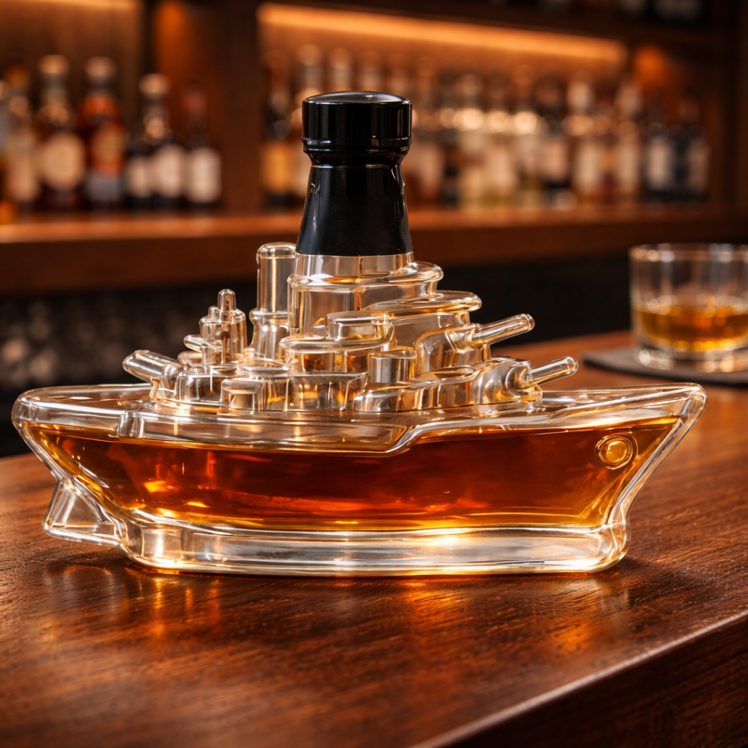 Whisky Bottle – Navy Edition
