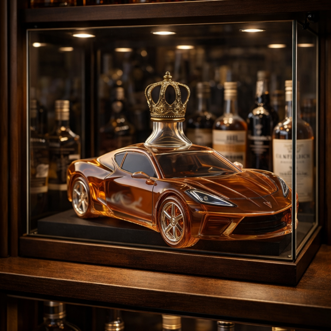 Whisky Bottle – Corvette Edition