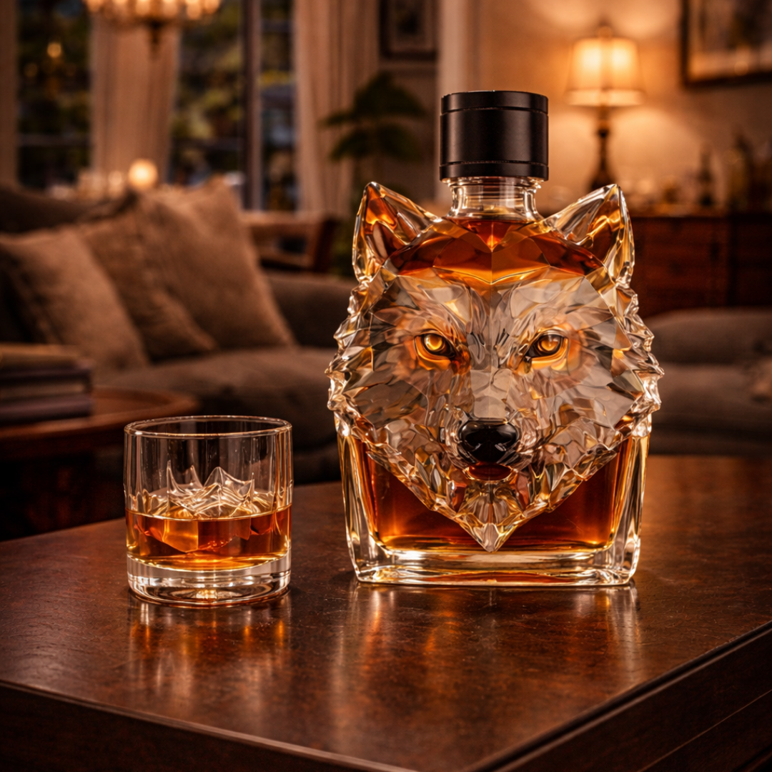 'Wolf Head' Whisky Decanter – Exclusive Edition