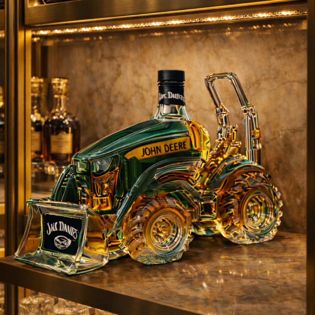 Jack Daniel's Whisky Flask – Tractor Edition