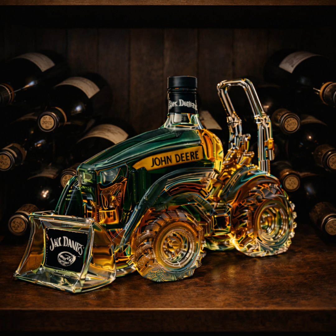 Jack Daniel's Whisky Flask – Tractor Edition