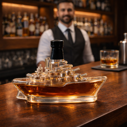 Whisky Bottle – Navy Edition