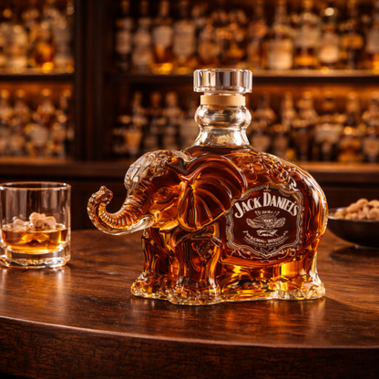 Jack Daniel's Whisky Bottle – Elephant Edition