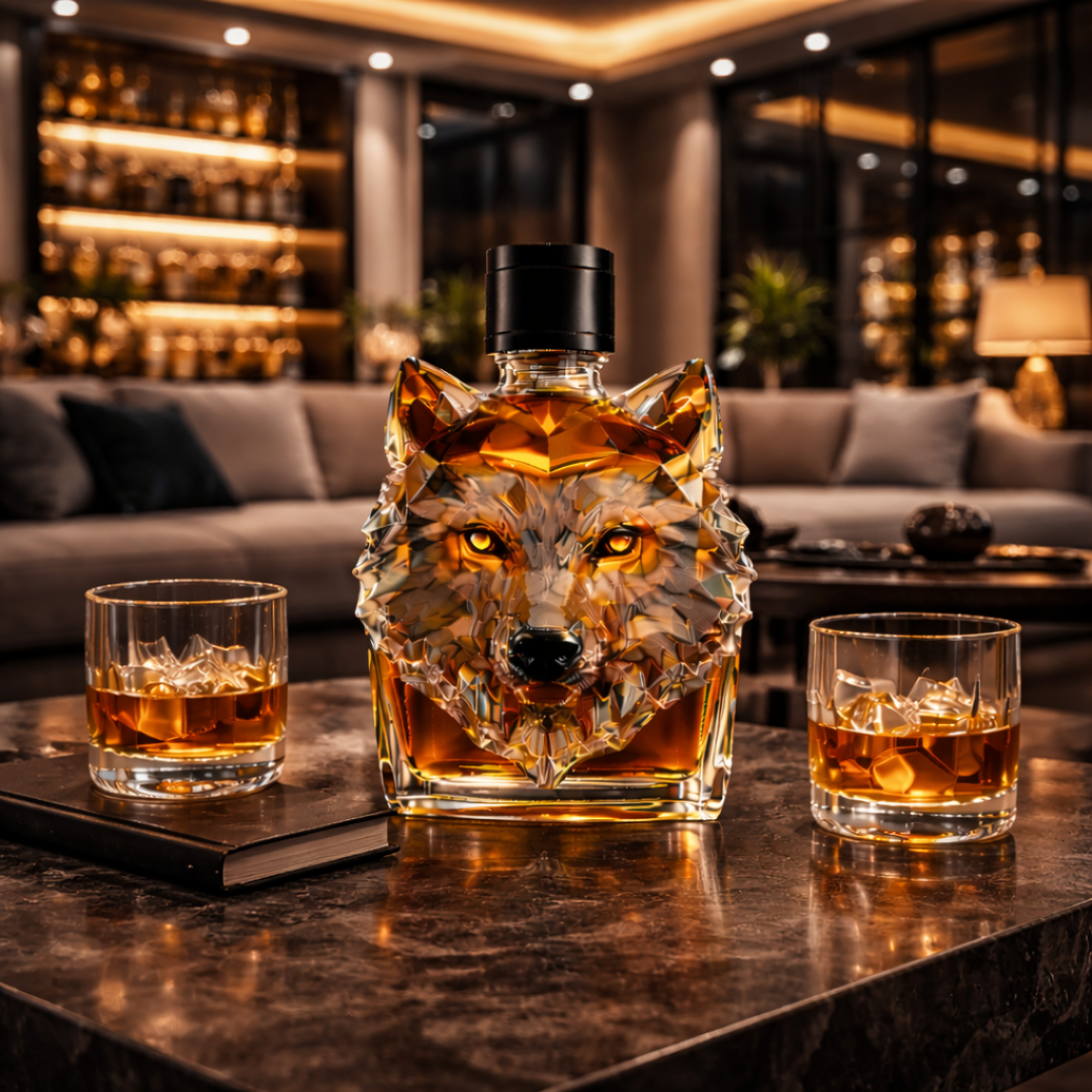 'Wolf Head' Whisky Decanter – Exclusive Edition