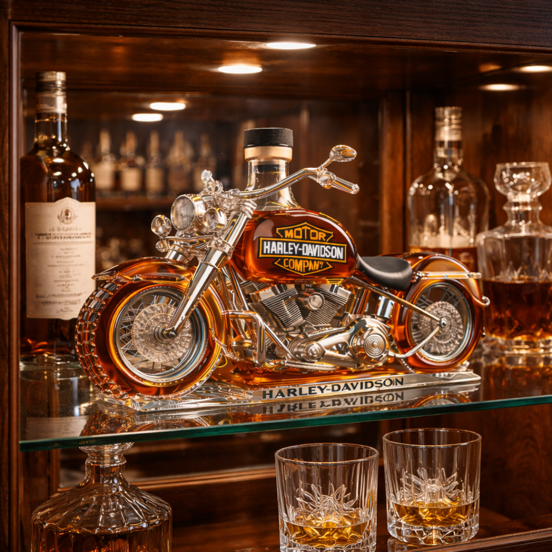 Harley Davidson Whisky Bottle – Collector's Edition
