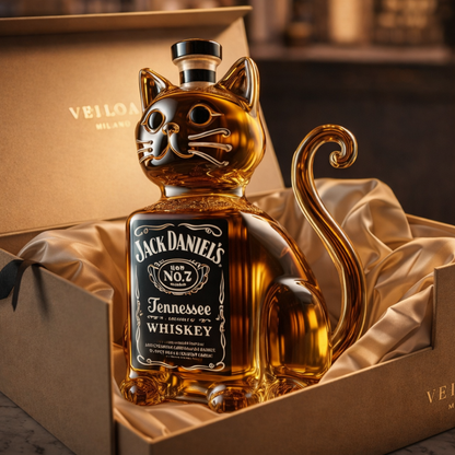 Whisky Bottle – Cat Edition