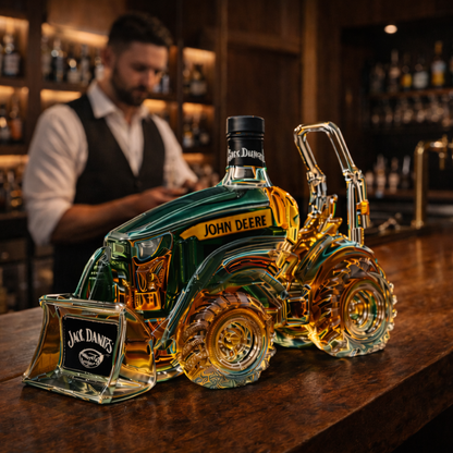Jack Daniel's Whisky Flask – Tractor Edition