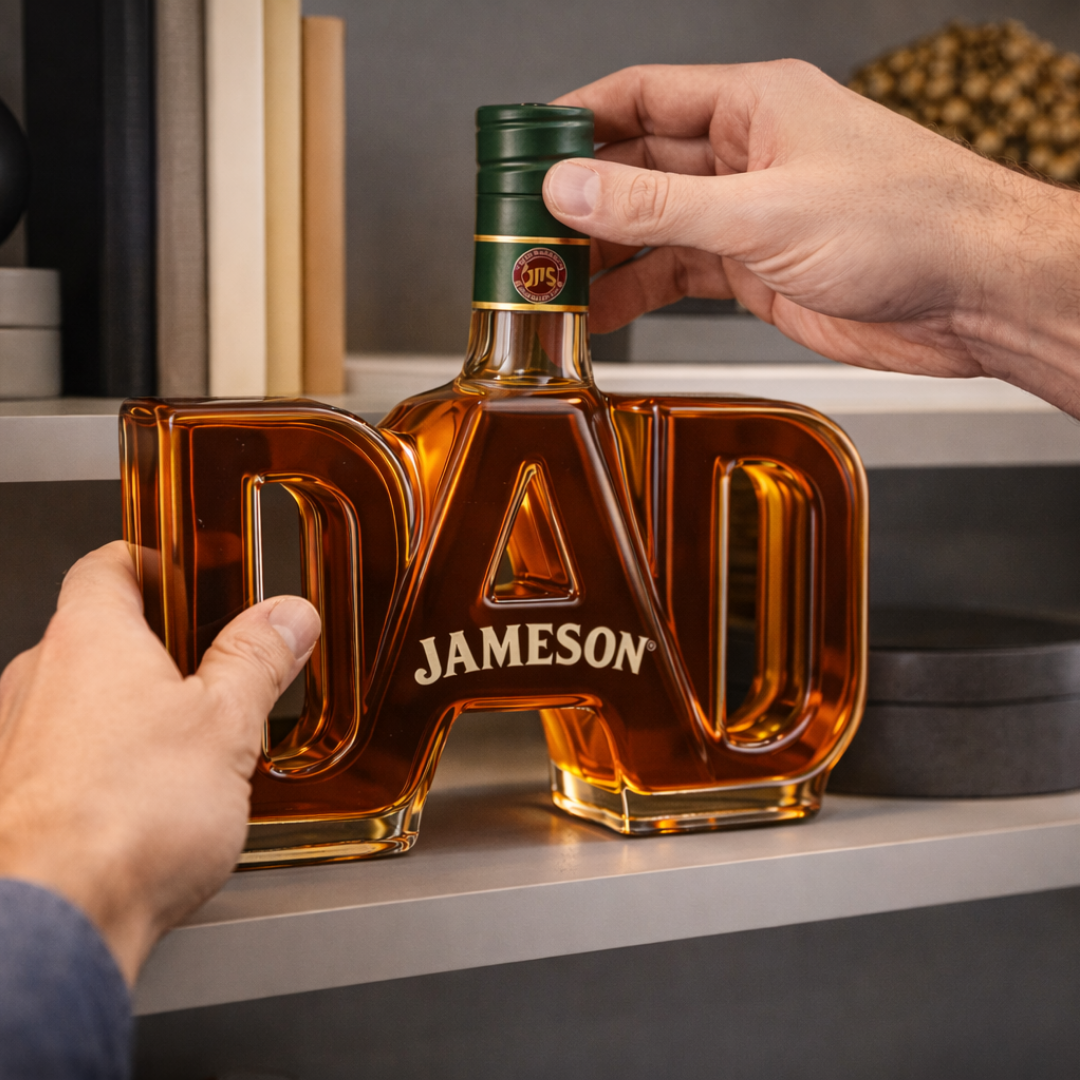 Jack Daniel's Whisky Flask – Dad Edition