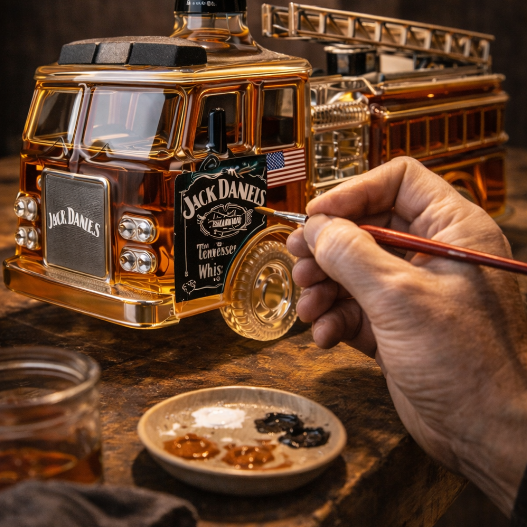 Jack Daniel's Whisky Bottle – Firefighter Edition