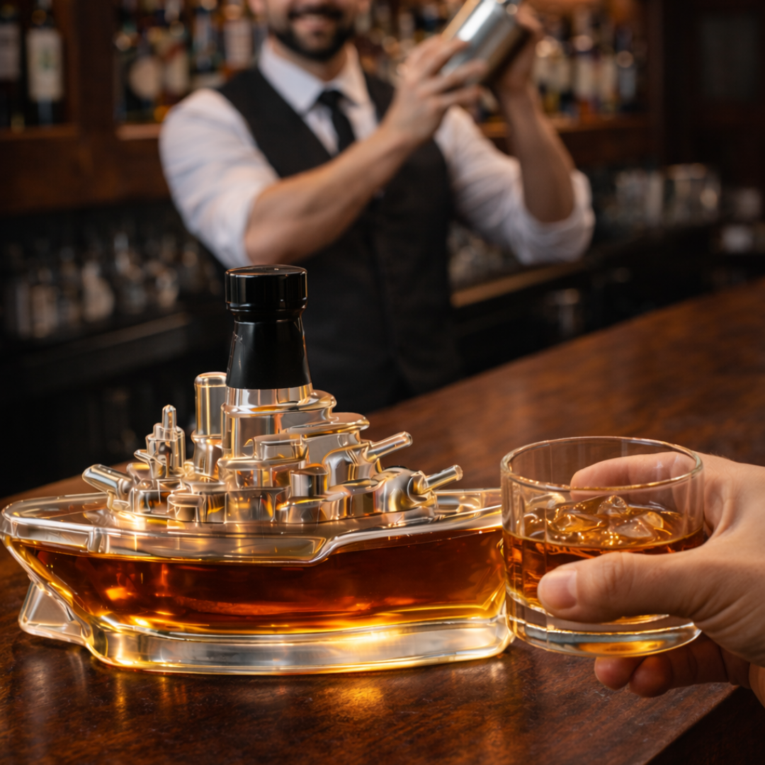 Whisky Bottle – Navy Edition