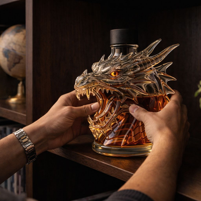 'Dragon' Whisky Bottle – Dragon Head Design