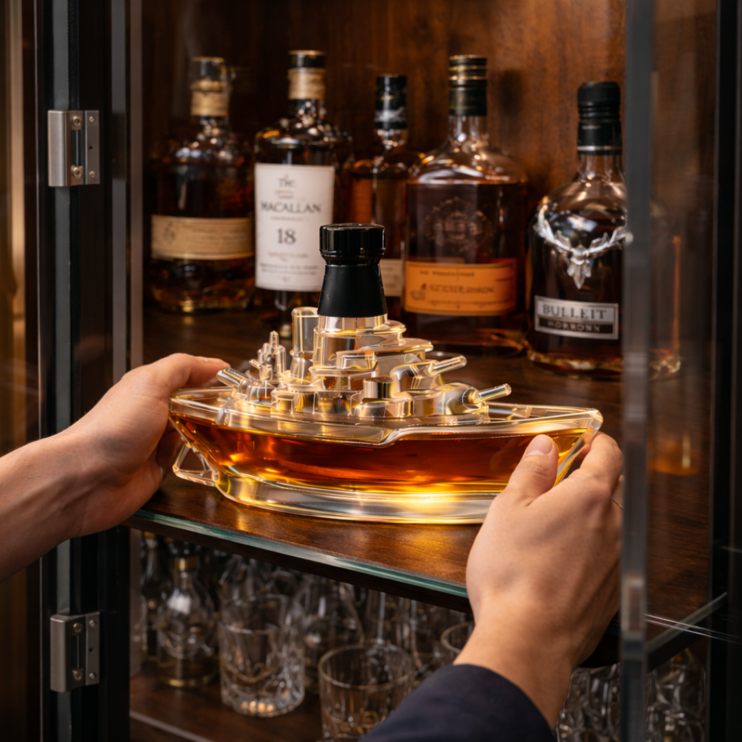 Whisky Bottle – Navy Edition