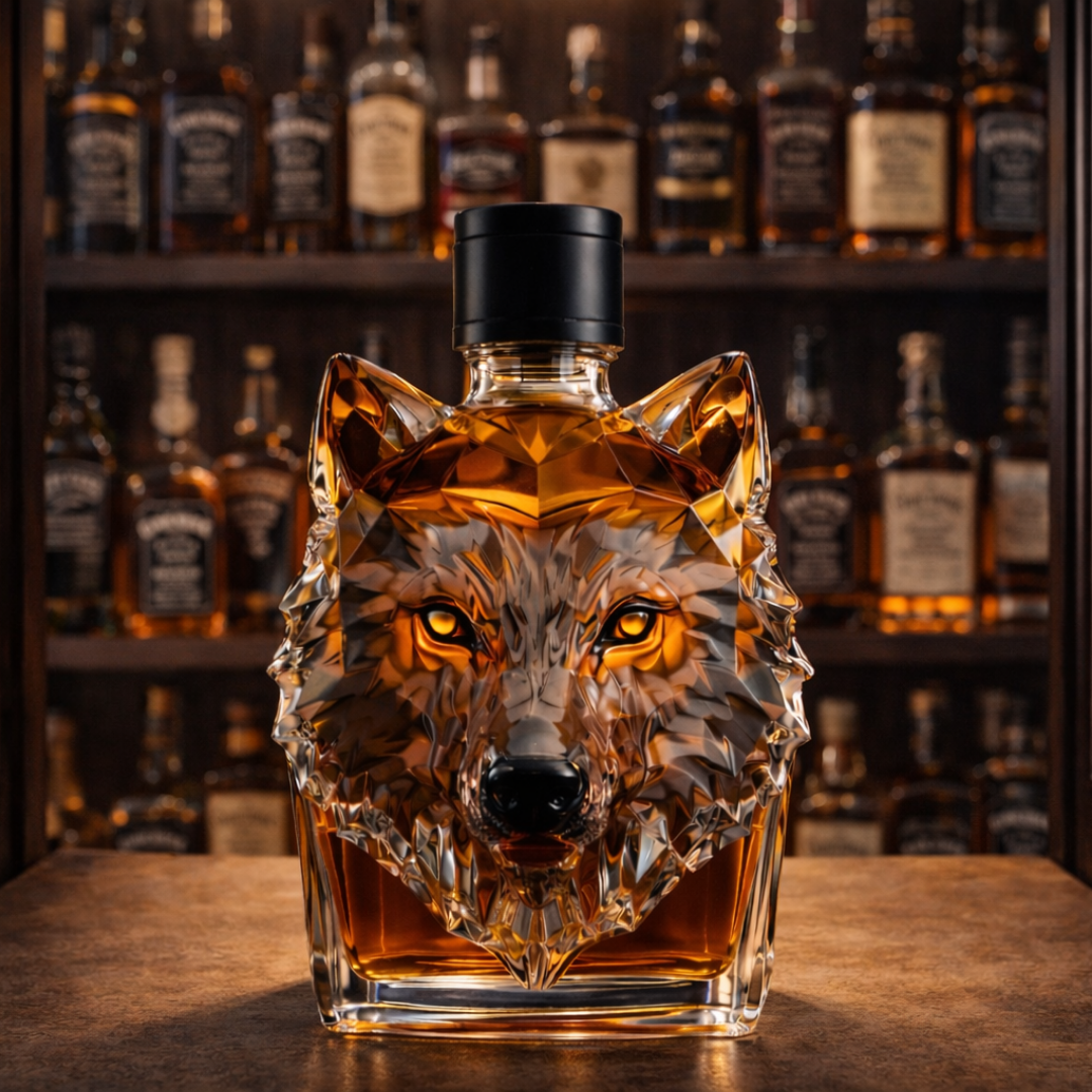 'Wolf Head' Whisky Decanter – Exclusive Edition