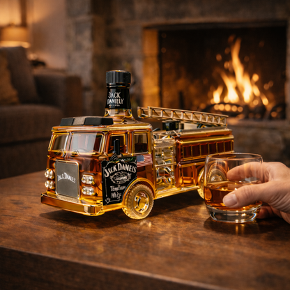 Jack Daniel's Whisky Bottle – Firefighter Edition
