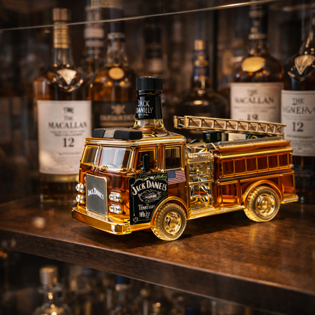 Jack Daniel's Whisky Bottle – Firefighter Edition