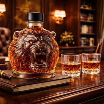 Whisky Decanter – Lion Edition
