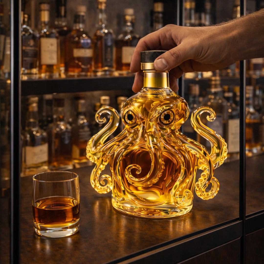Whisky Bottle – Octopus Edition