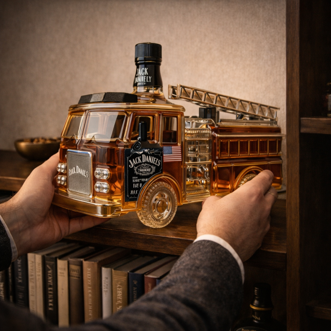 Jack Daniel's Whisky Bottle – Firefighter Edition