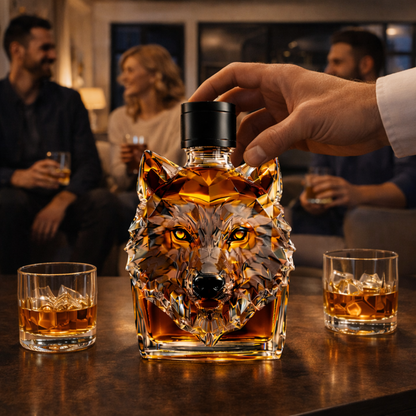 'Wolf Head' Whisky Decanter – Exclusive Edition