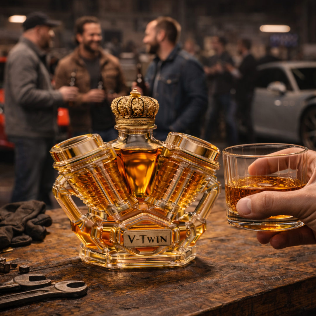 Whisky Flask – V8 Edition