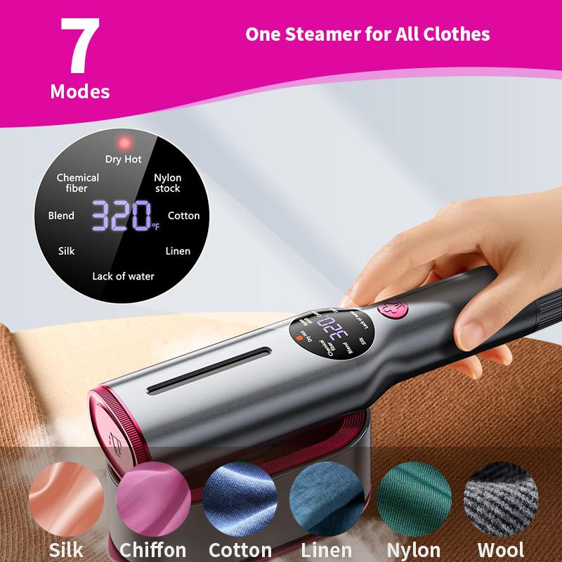 FlashSteam Pro™ | 2-in-1 Portable Garment Steamer