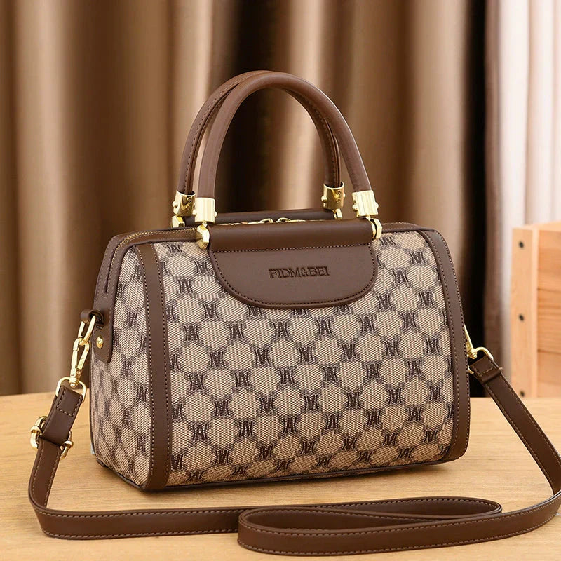 Genuine Leather Handbag - Faria