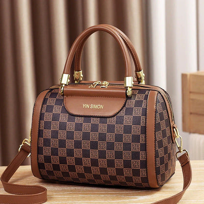 Genuine Leather Handbag - Faria