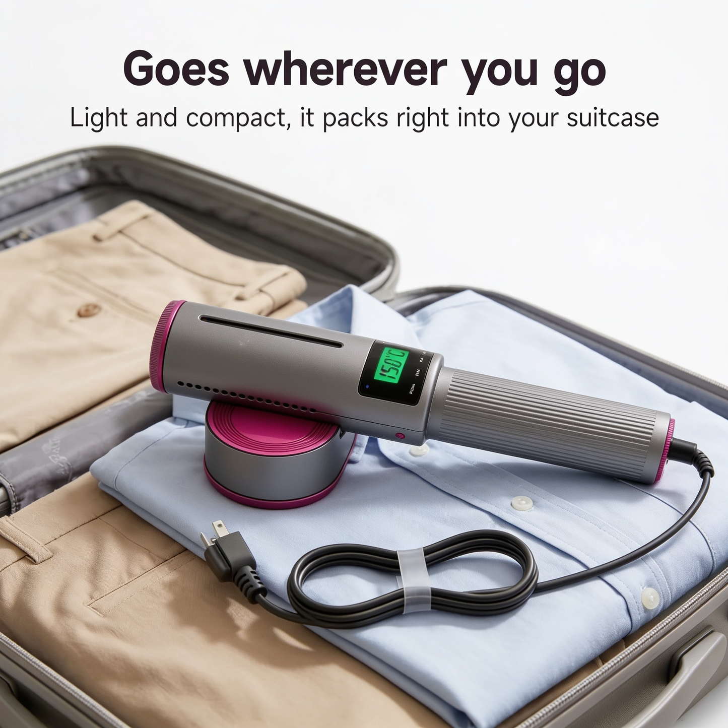 FlashSteam One™ | 2-in-1 Handheld Steamer